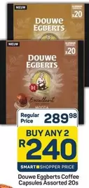 Douwe Egberts - Coffee Capsules Assorted 20s