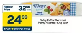 Today - Puff or Shortcrust Pastry Assorted