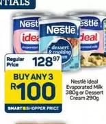 Nestlé - Evaporated Milk or Dessert Cream