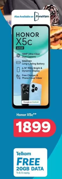 Honor - X5c