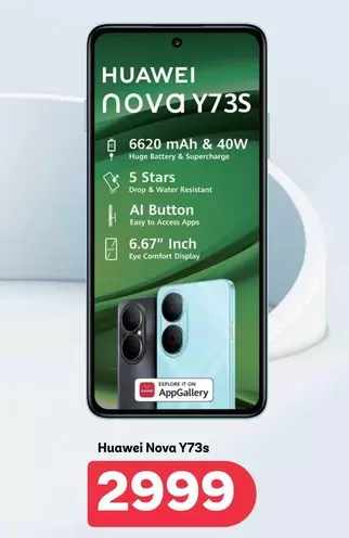 Huawei - Nova Y73s