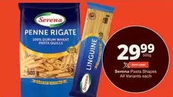 Pasta Shapes