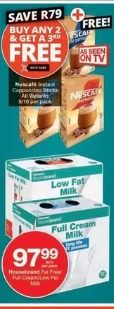 Nescafé - Nescafe instant Cappuccino Sticks