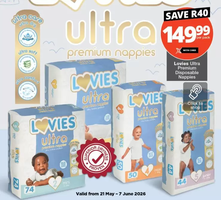 Lovies - Premium Nappies