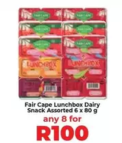 Fair Cape - Lunchbox Dairy Snack Assorted