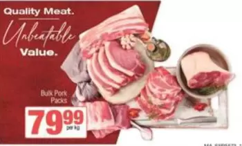 Bulk Pork Packs