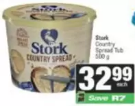 Stork - Country Spread Tub