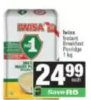 IWISA - Instant Breakfast Porridge