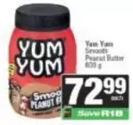Yum Yum - Smooths Peanut Butter