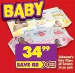 Johnson's - Baby Wipes