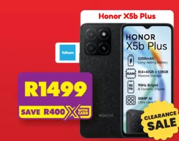 Honor - X5b Plus