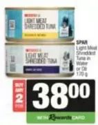 Spar - Light Meat Shredded Tuna