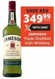Jameson - Triple Distilled Irish Whiskey