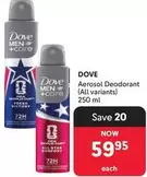 Dove - Aerosol Deodorant