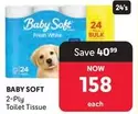 Baby Soft - 2-Ply Toilet Tissue