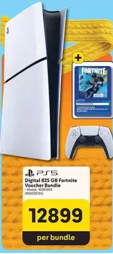 PS5 Digital 825 GB Fortnite Voucher Bundle