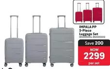 IMPALA PP 3-Piece Luggage Set (85000555, 85000555)