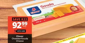 Clover - Cheddar/Gouda Cheese