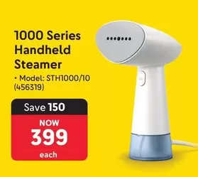 1000 Series Handheld Steamer (Model: STH1000/10 (456319))