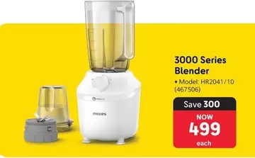 Philips - 3000 Series Blender HR2041/10 (467506)