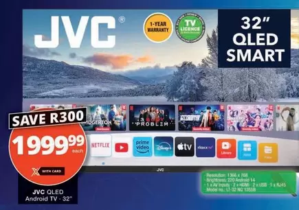 JVC - QLED Android TV