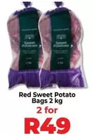 Red Sweet Potato Bags