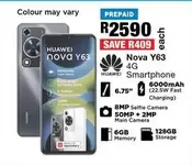 Huawei - Nova Y63 Smartphone