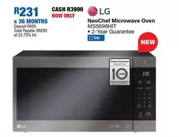 LG - NeoChef Microwave Oven MS5696HIT