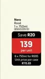 Nero Rosé 1 x 750ml (850023513)