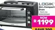 Logik - 26 L Compact Oven