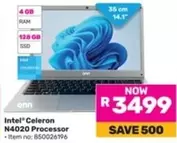 Intel -  Celeron N4020 Processor Laptop