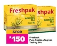 Freshpak - Pure Rooibos Tagless Teabag