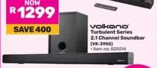 Volkano - Turbulent Series 2.1 Channel Soundbar (VK-3905)