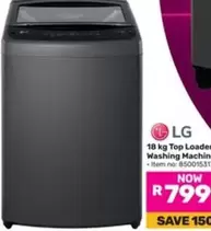 LG - 18 kg Top Loader Washing Machine