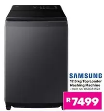 Samsung - 17.5 kg Top Loader Washing Machine