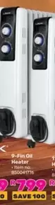 Jumbo - 9-Fin Oil Heater