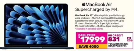 Apple - MacBook Air Supercharged by M4