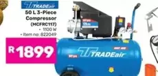 50 L 3-Piece Compressor (MCFRC117)