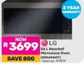 LG - 56 L Neochef Microwave Oven (MS5696HIT)