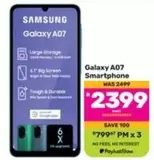 Samsung - Galaxy A07 Smartphone