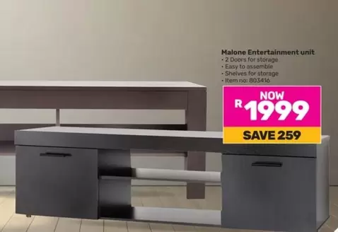 Malone Entertainment unit