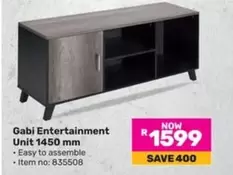 Gabi Entertainment Unit 1450 mm