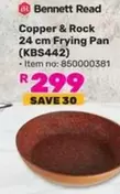 Pan - Copper & Rock 24 cm Frying (KBS442)