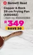Pan - Copper & Rock 28 cm Frying (KBS482)