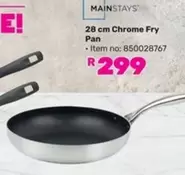 Pan - 28 cm Chrome Fry