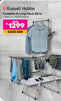 Russell Hobbs - Foldable Drying Rack 20 m - Item no: 850014408