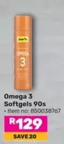 Omega - 3 Softgels 90s