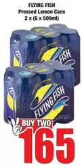 Flying Fish - Pressed Lemon Cans