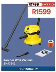 Karcher - WD2 Vacuum