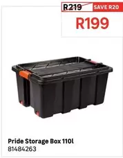Pride Storage Box 110l